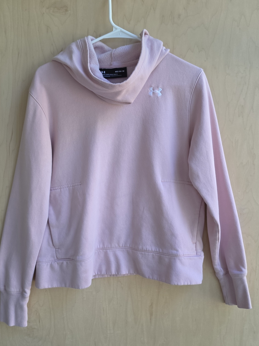 Under Armour Lightweight Blush Pink Women's Hoodie